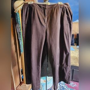 S5A size 14 brown crop pants